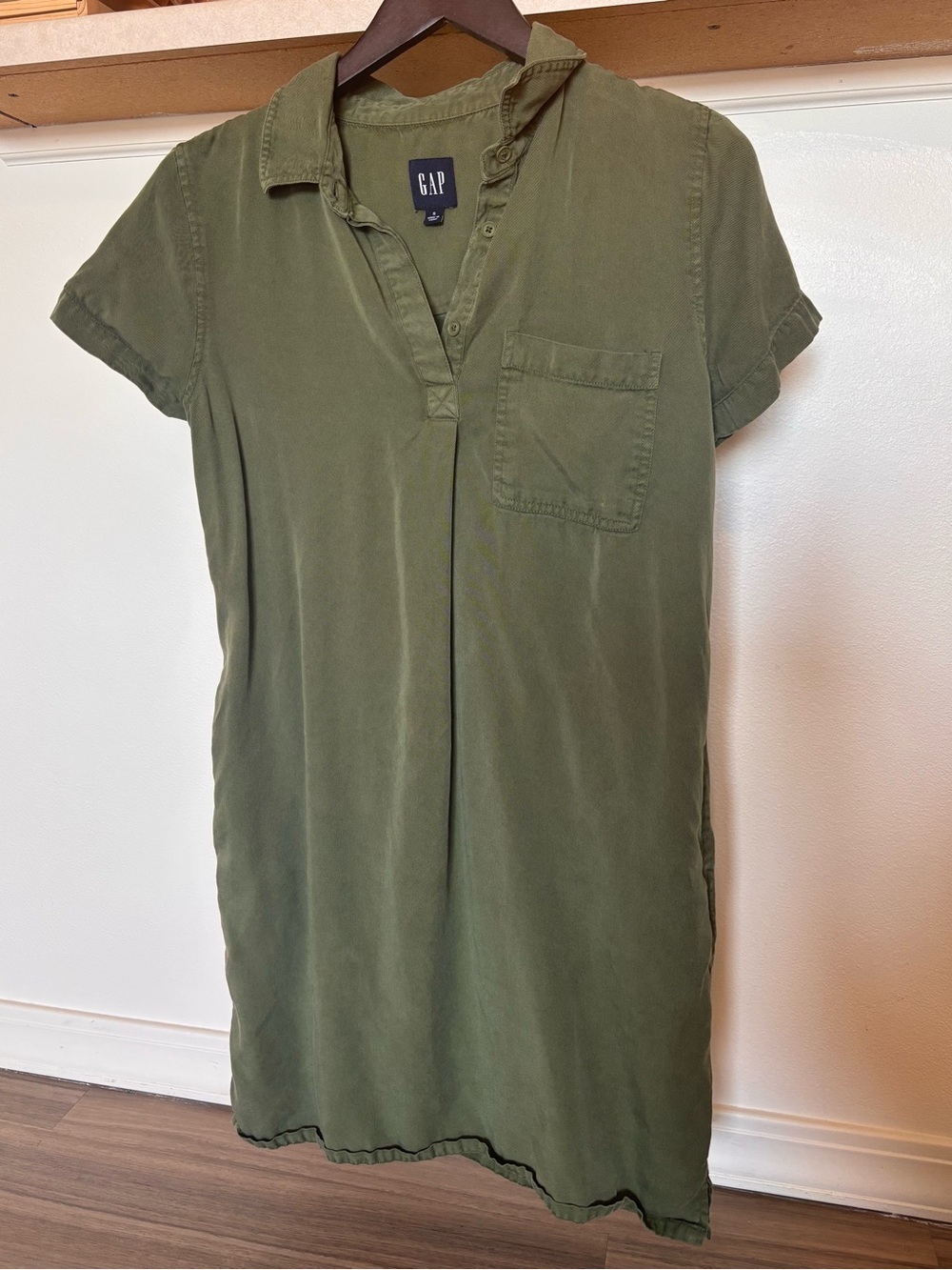 Collared Shirt Dress
